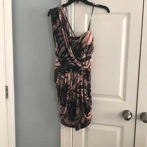 One shoulder dress